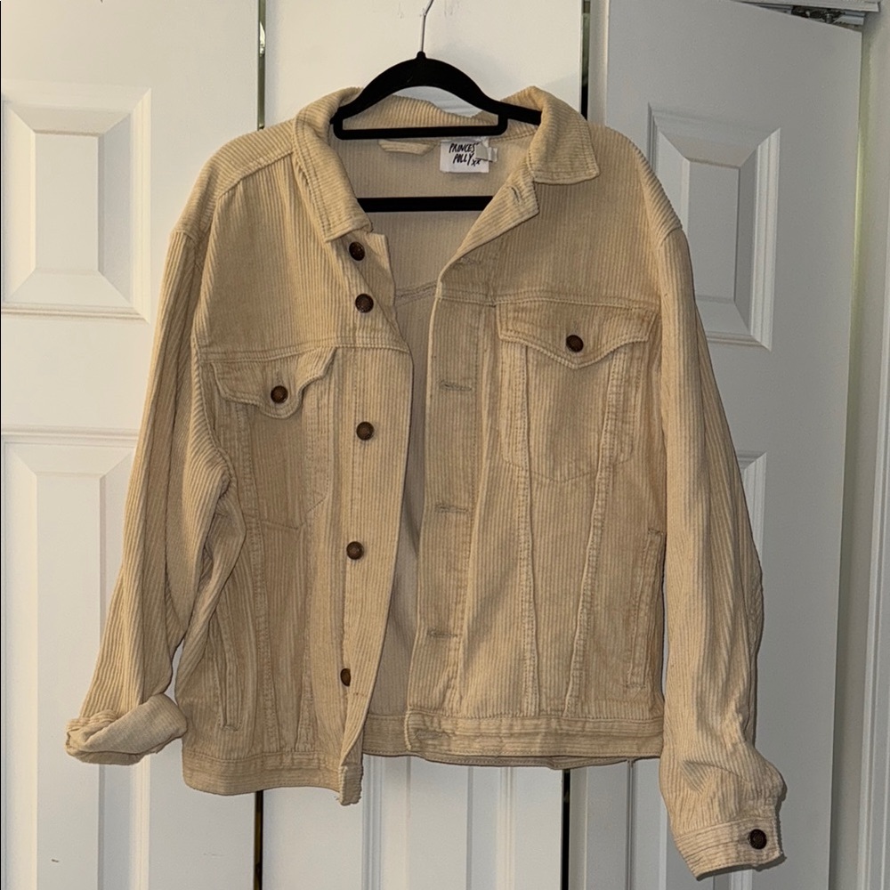 Princess Polly Tan Corduroy Jacket
